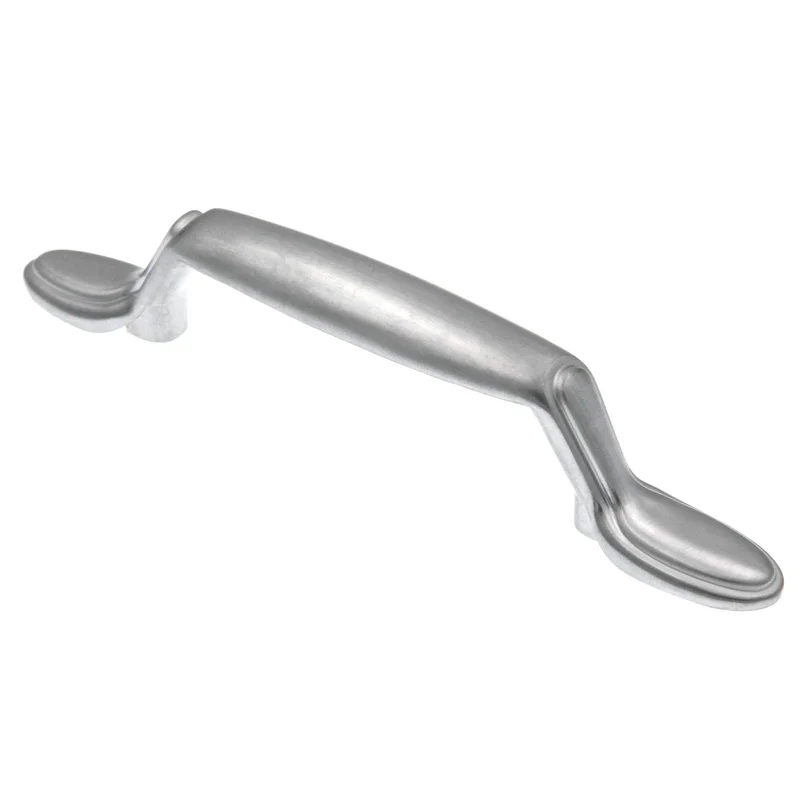 10 Pack Amerock Allison 254SCH Satin Chrome 3"cc Arch Cabinet Handle Pulls