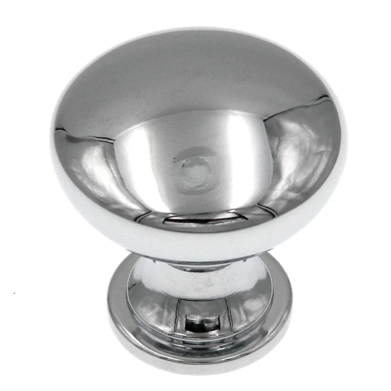 10 Pack Amerock Allison Polished Chrome 1 1/4" Round Cabinet Knob BP4271-26