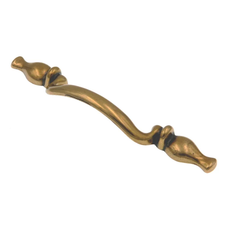 10 Pack Amerock Classics BP76293-R1 Regency Brass 3"cc Cabinet Handle Pulls
