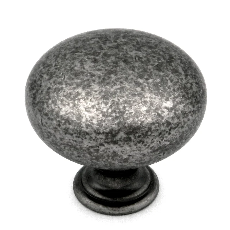 10 Pack Belwith Keeler Black Nickel Vibed 1 1/4" Cabinet Knob Pull 41852-9044