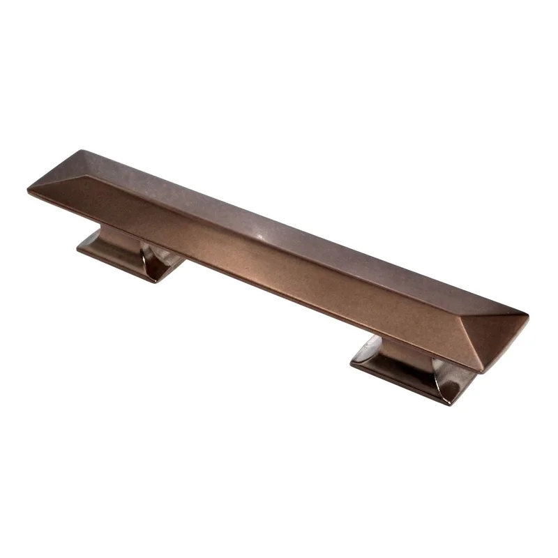 10 Pack Hickory Bungalow Bronze 3 3/4" (96mm) cc Cabinet Bar Pull P2154-VBZ