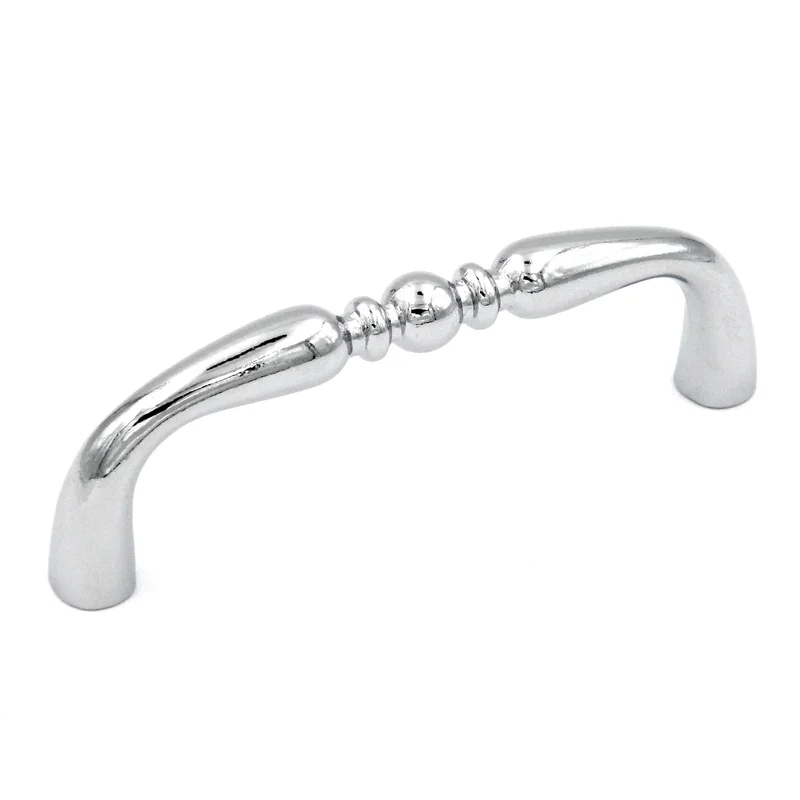 10 Pack Hickory Conquest P14451-26 Polished Chrome 3"cc Arch Cabinet Handle Pull