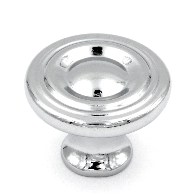 10 Pack Hickory Eclipse P14402-26 Polished Chrome 1 1/8" Cabinet Knob Pull