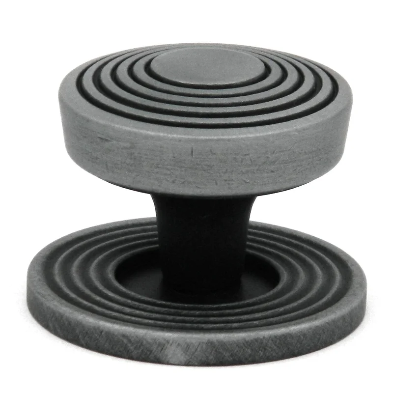 10 Pack Hickory Encore P3124-SPA Satin Pewter Antique 1 5/16" Cabinet Knob Pull