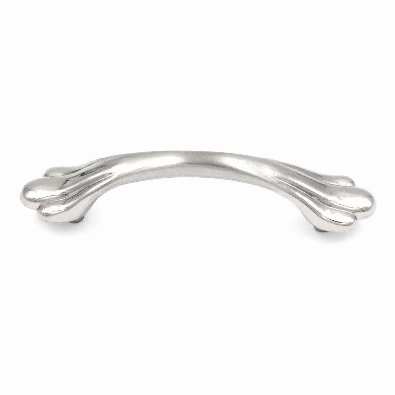 10 Pack Hickory Hardware Newport P525-SC Satin Chrome 3"cc Cabinet Handle Pulls