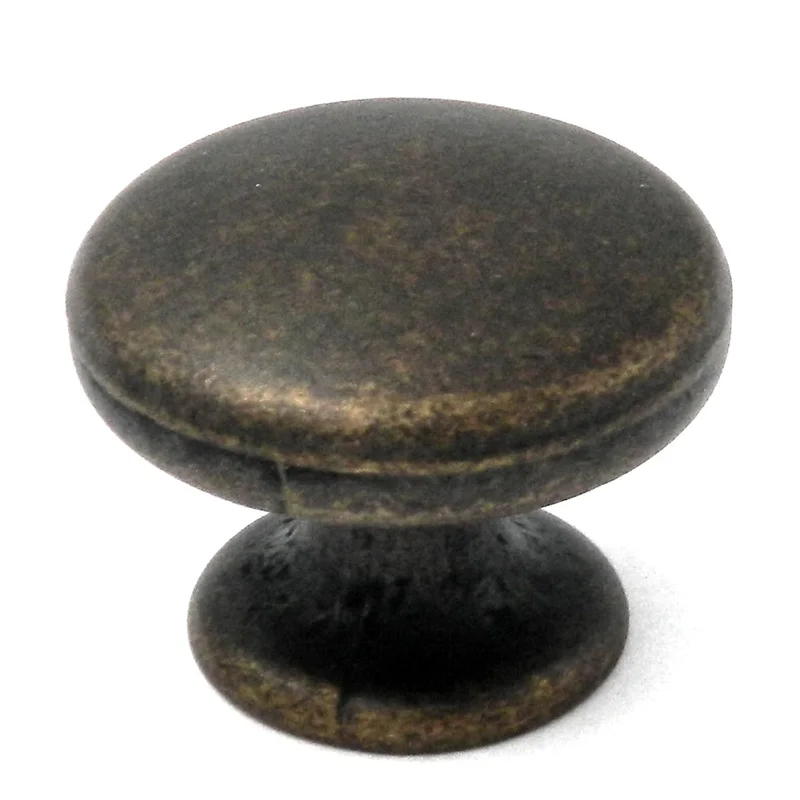 10 Pack Hickory Hardware Oxford Antique Windover Antique 1 1/4" Knob Pulls PA1216-WOA