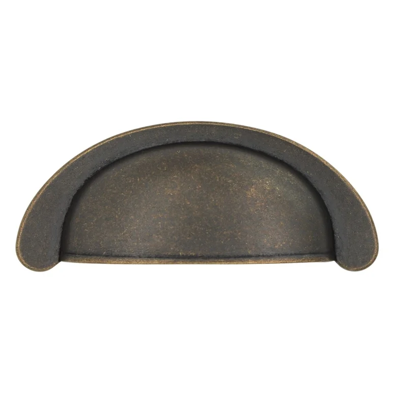 10 Pack Hickory Hardware Oxford Antique Windover Antique 2 1/2"cc Cup Pulls PA1022-WOA