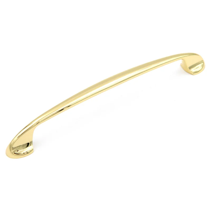 10 Pack Hickory Vanguard P3081-PB Polished Brass 5" (128mm)cc Cabinet Handles
