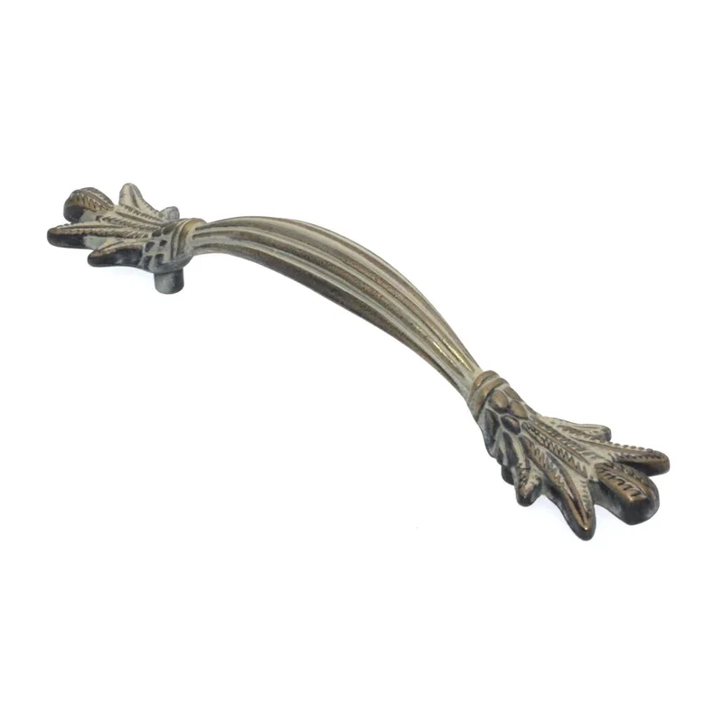 10 Pack Hickory West Indies Antique 3 3/4"cc Cabinet Handle Pulls P7530-BOA