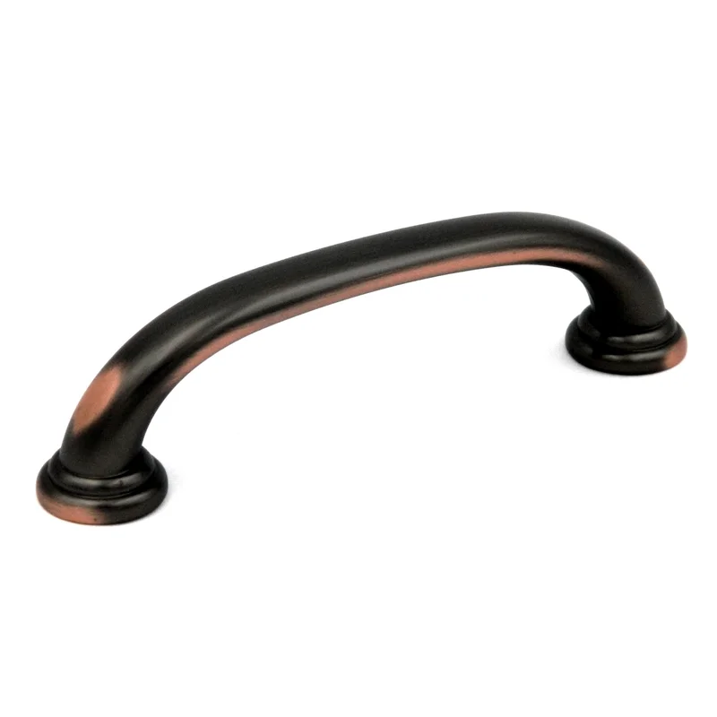 10 Pack Hickory Zephyr P2281-OBH Oil Rubbed Bronze Highlighted 3 3/4" (96mm)cc Handle Pull