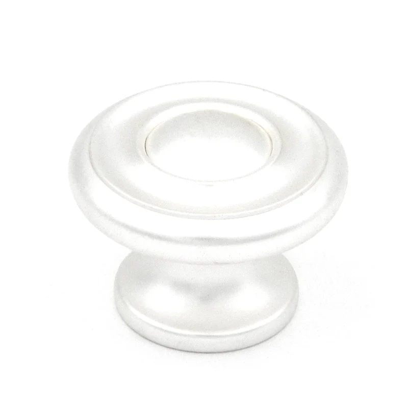 10 Pack P3501-SLV Silver 1 1/2" Round Cabinet Knob Pulls Belwith Hickory Altair