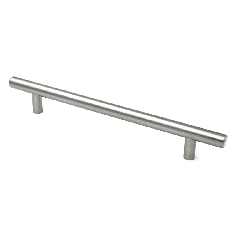 10 Pack Satin Nickel 6 1/4"cc Hickory Metropolis PA0226-SN Cabinet Bar Pulls