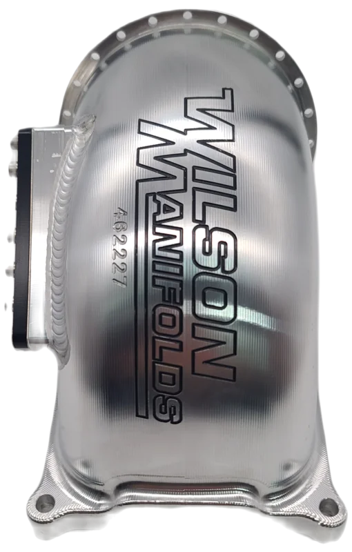 105MM 4500 BILLET ELBOW LS/FORD Pattern with One Burst Panels
