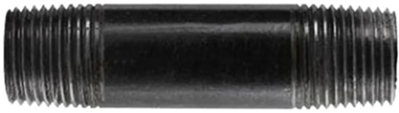 12XCL NIPPLE 1/2XCLOSE BLACK PIPE