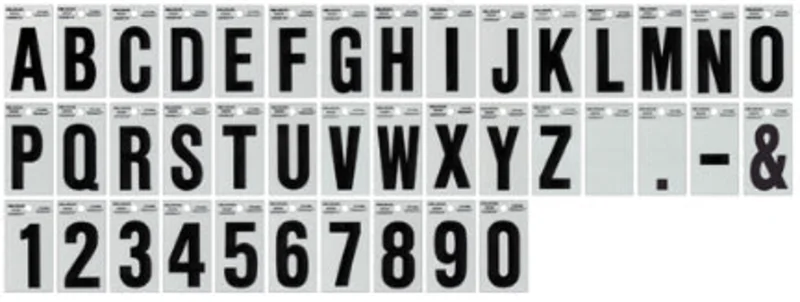 2 BLACK AND SILVER LETTER E