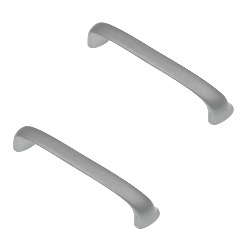 2 Pack Amerock BP27020-AA Anodized Aluminum 3 3/4"cc Cabinet Wire Pulls Dulcet