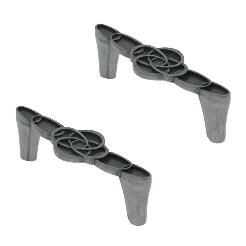2 Pack Amerock BP27032-WN Weathered Nickel 3"cc Cabinet Wire Pulls Marsden