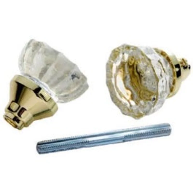 2-Pack Glass Cabinet Knobs