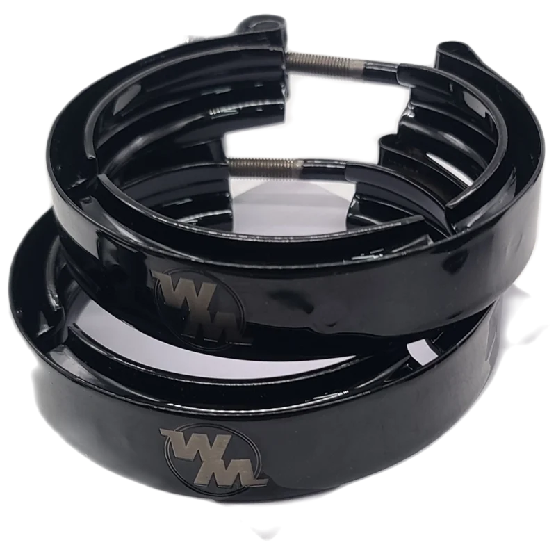 3" V- band Black Clamp Kit