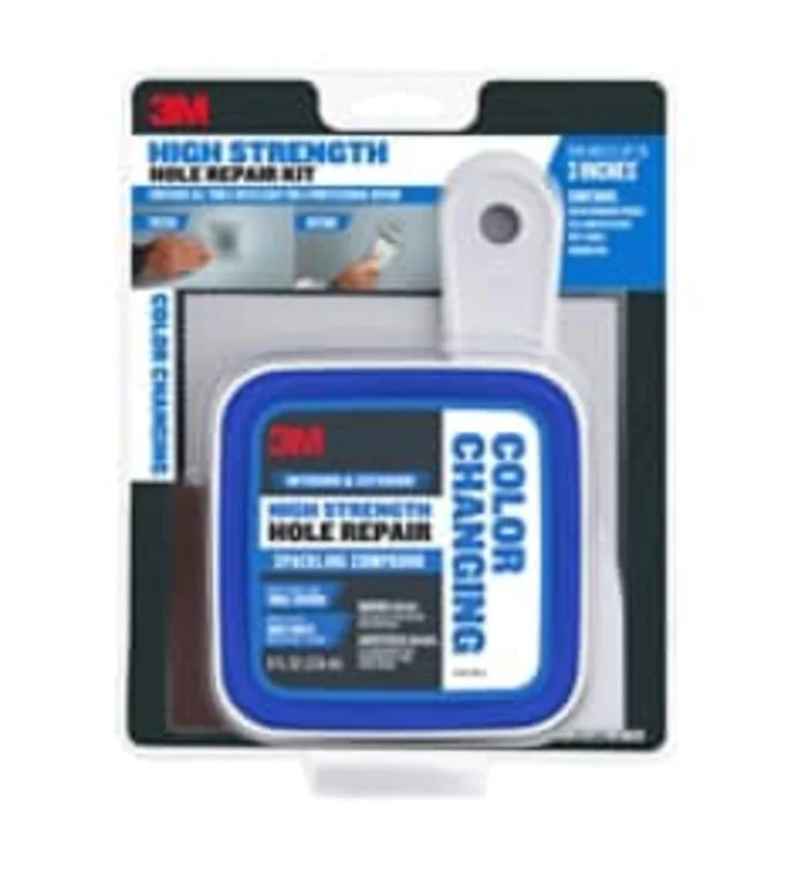 3M High Strength Hole Repair Color Changing Spackling Compound Kit