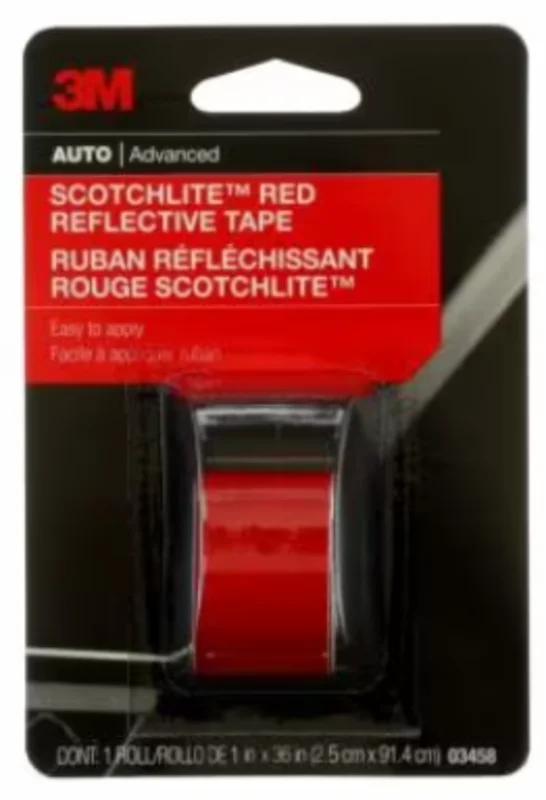 3M Scotchlite Reflective Tape Red