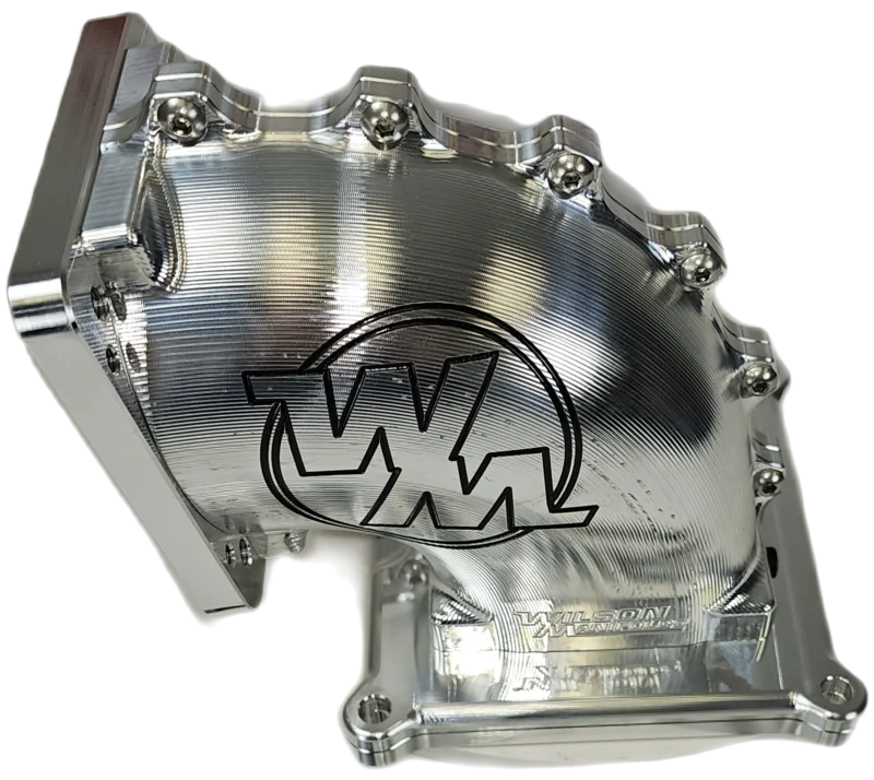 4500 High Profile Billet Elbow w/ Divider 95-105mm