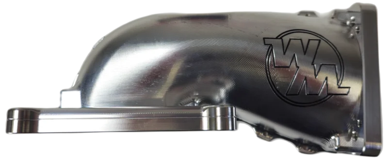 4500 Low Profile Billet Elbow w/ Divider 95-105mm