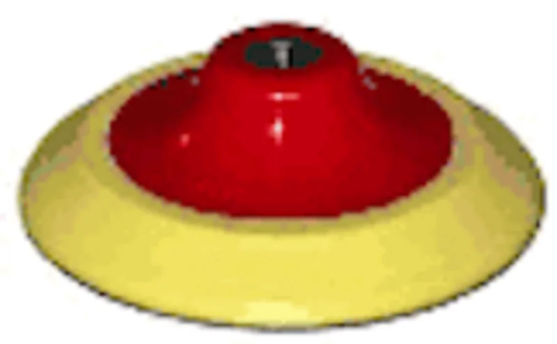 5" No-Hole Hook & Loop Backup Pad