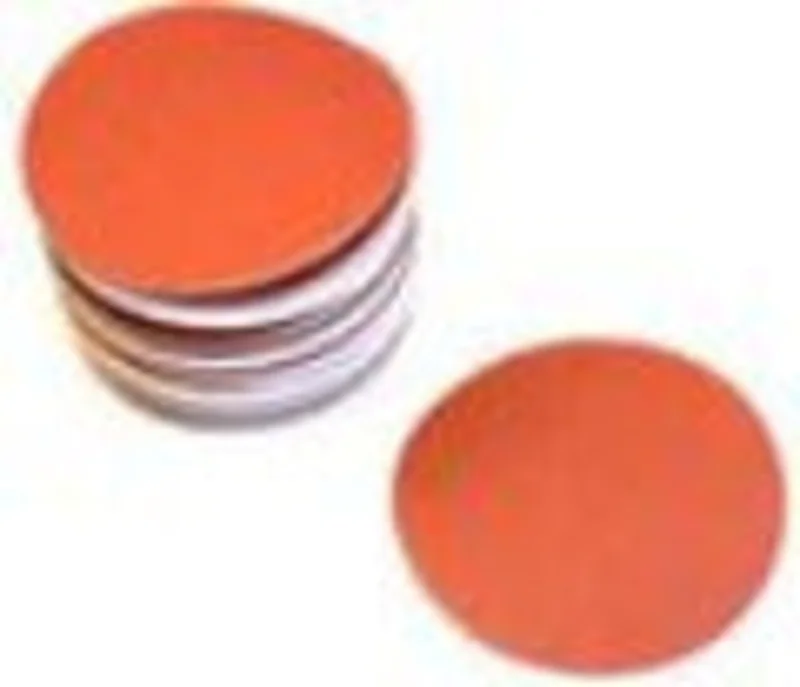 5" Red Heavy Duty Hook & Loop Sanding Discs