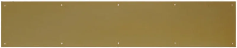 6 X30 SOLID BRASS KICK PLATE