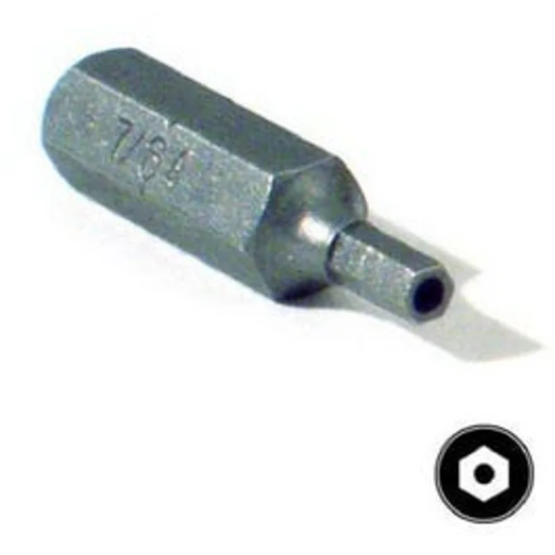 7/64-In. Security Hex Key Isomax 1-In. Insert Bit