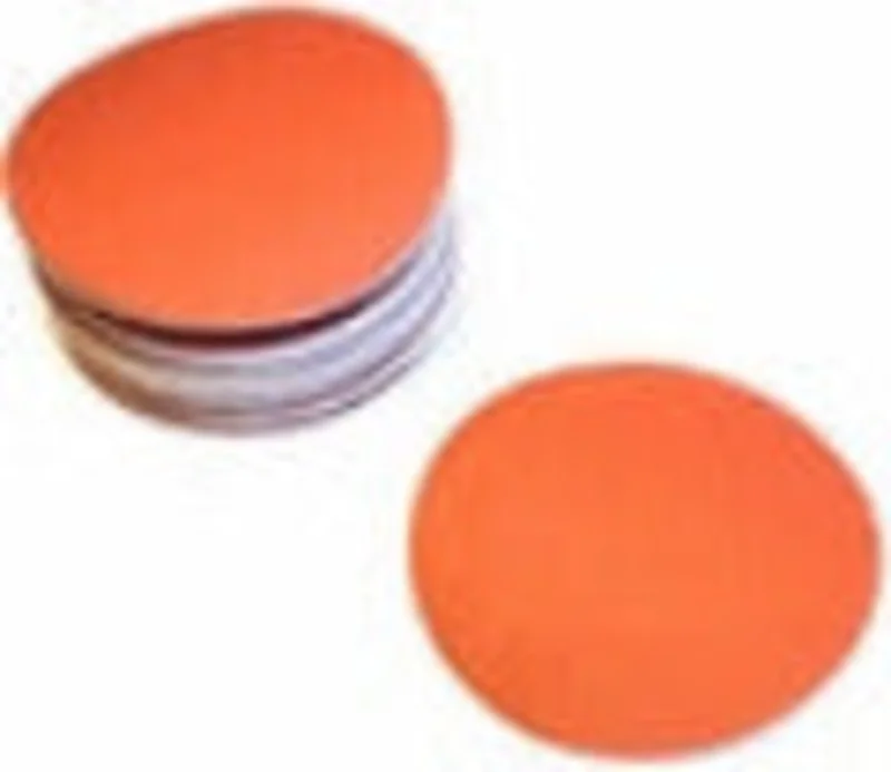 7" Red Heavy Duty Hook & Loop Sanding Discs