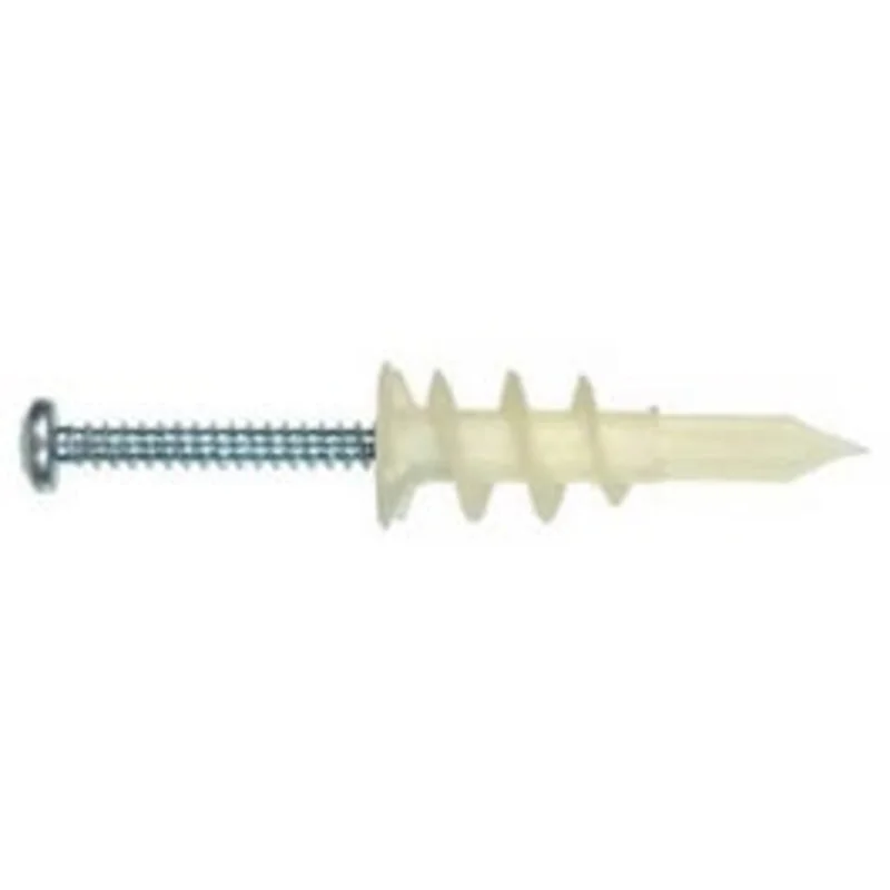 #8 Self-Drilling Hollow Wall Anchors, Zinc Plated, 2-Ct.