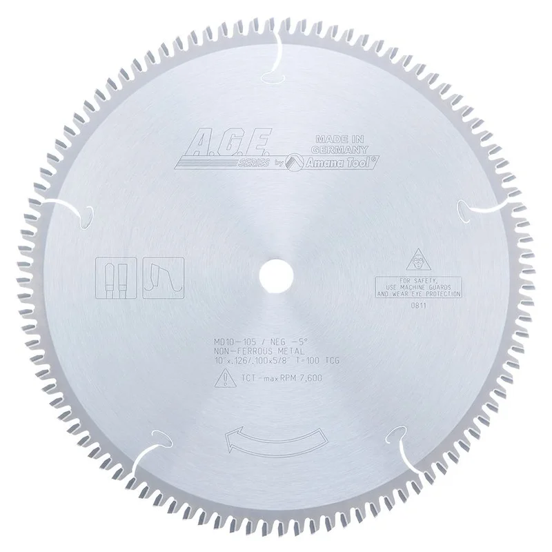 A.G.E MD10-105 10" NON-FERROUS B=5/8" 100T TCG