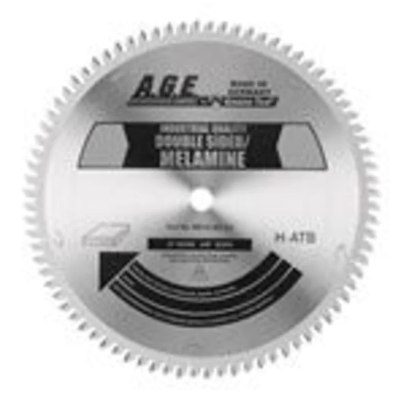 A.G.E MD10-803 10" MELAMINE BLADE B=5/8" 80T ATB
