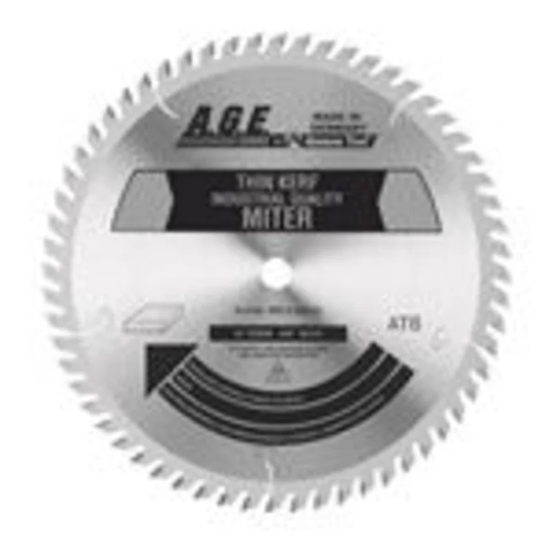 A.G.E MD12-106TB 12" THIN-KERF MITER BLADE B=1" 100T ATB