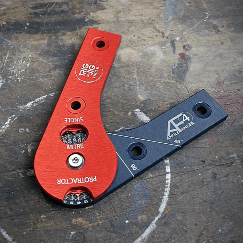 AF4 Angle Finder Blue & Silver