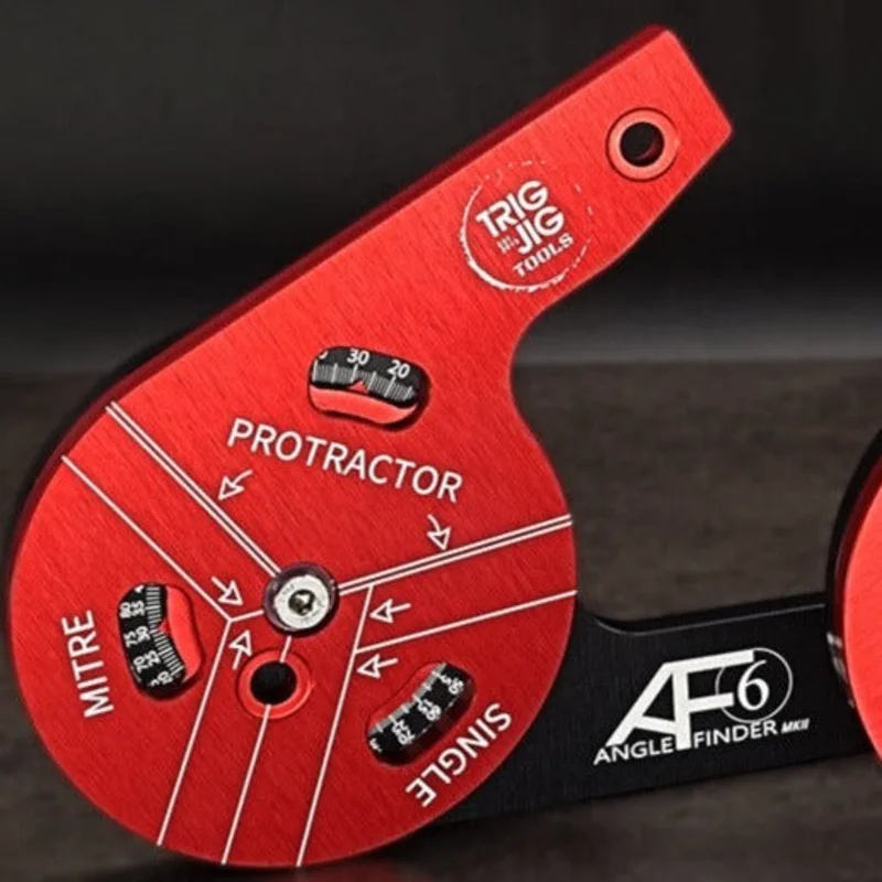 AF6 Stubby Angle Finder Set Blue & Silver