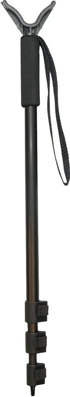 Allen 2163 Deluxe Shooter's Staff 21.50-61" Matte Black Aluminum