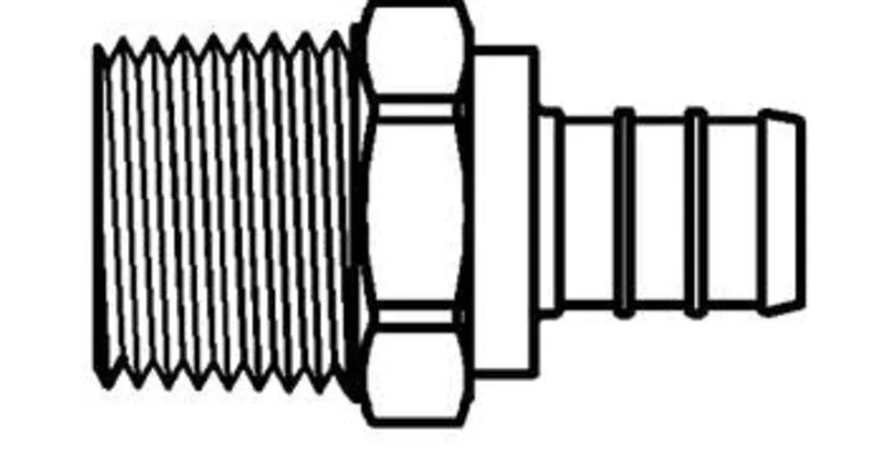 American Granby FIP PEX Male Adapter NL 1/2 PEX X 1/2 MIP