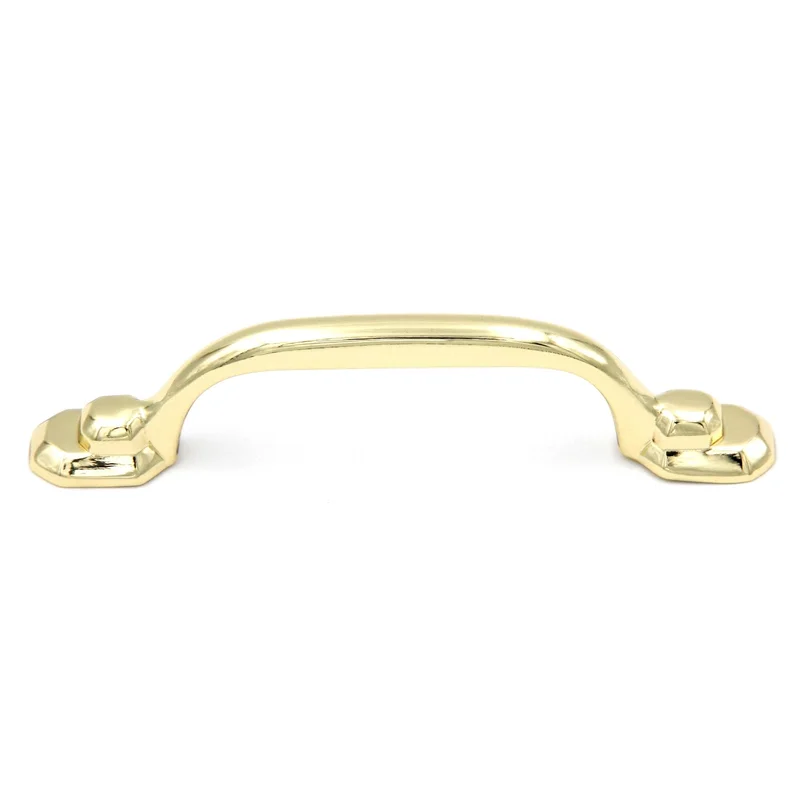 Amerock 171PB Polished Brass 3"cc Arch Cabinet Handle Pulls Allison Value