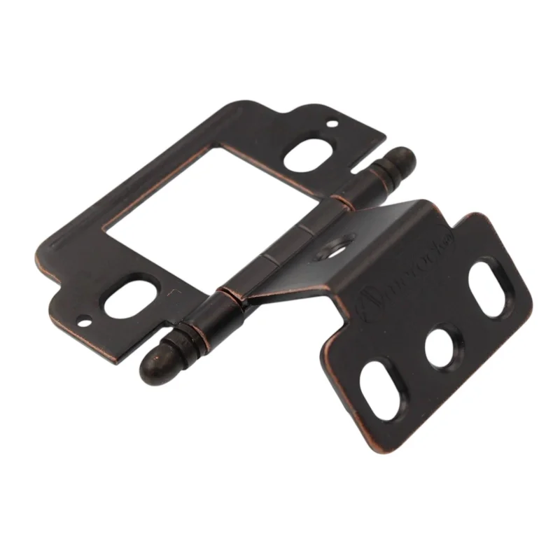 Amerock 3/4" Full Inset Wrap Hinge Oil-Rubbed Bronze Ball Tip PK3180TBORB