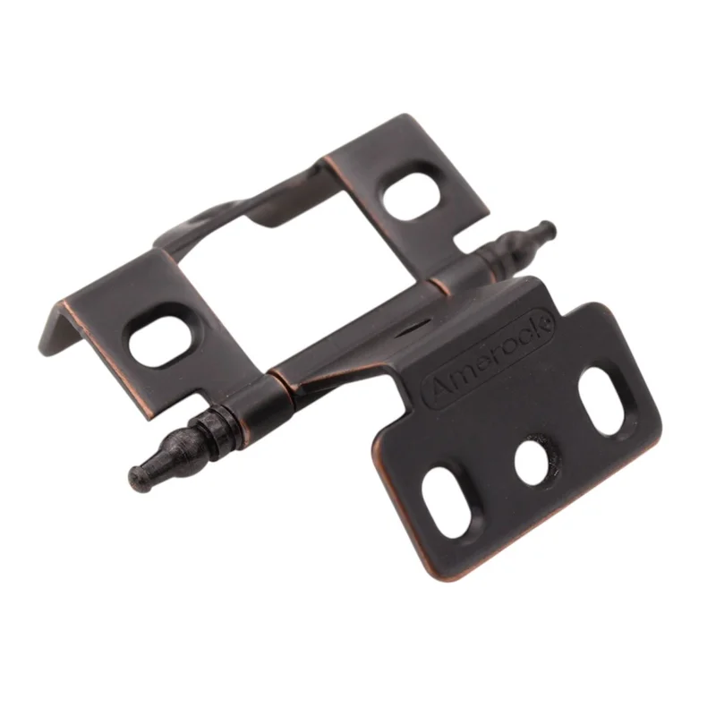 Amerock 3/4" Full Inset Wrap Hinge Oil-Rubbed Bronze Minaret Tip PK3175TMORB