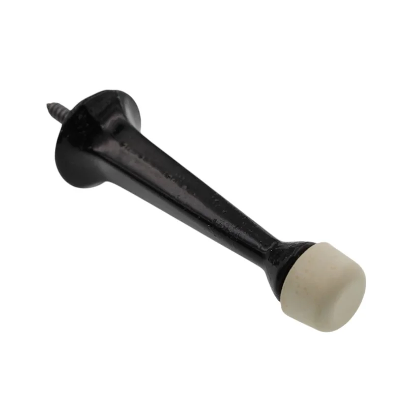 Amerock 3" Door Stop Black Rigid Heavy Weight Baseboard Doorstop BP2250-BK