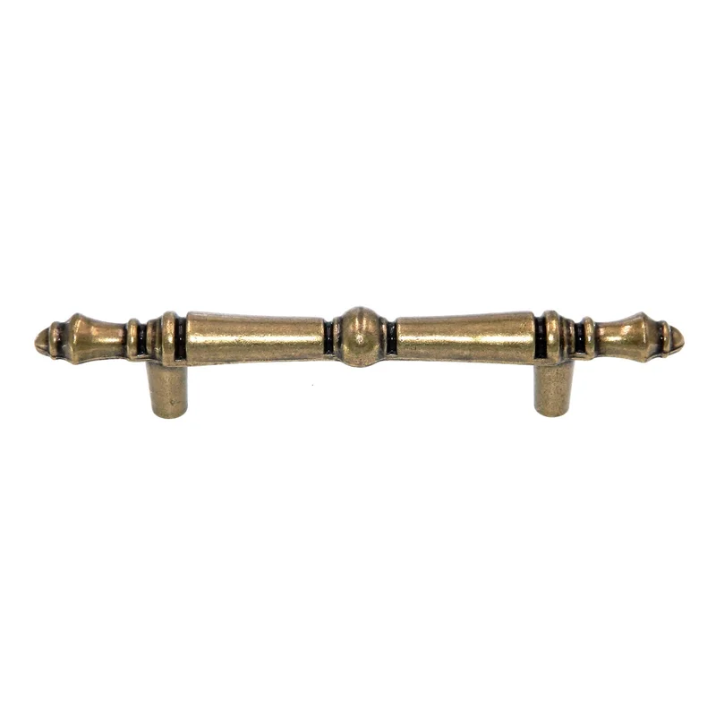 Amerock Accents Burnished Brass 3" Ctr. Cabinet Bar Pull Handle BP283-BB