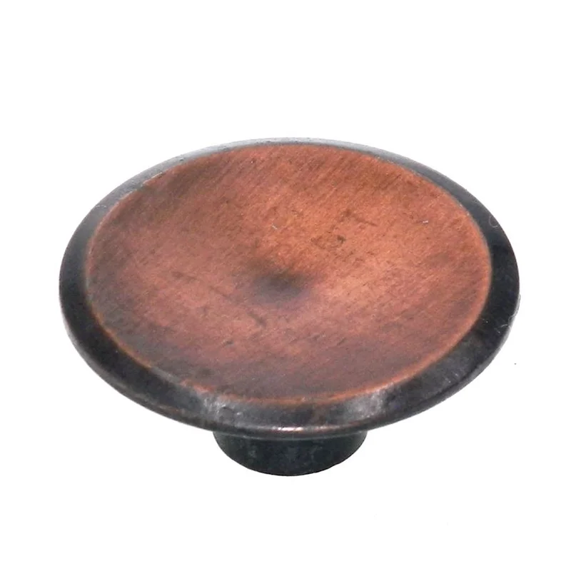 Amerock Allison Antique Copper 1 1/2" Round Cabinet Knob 151ACS