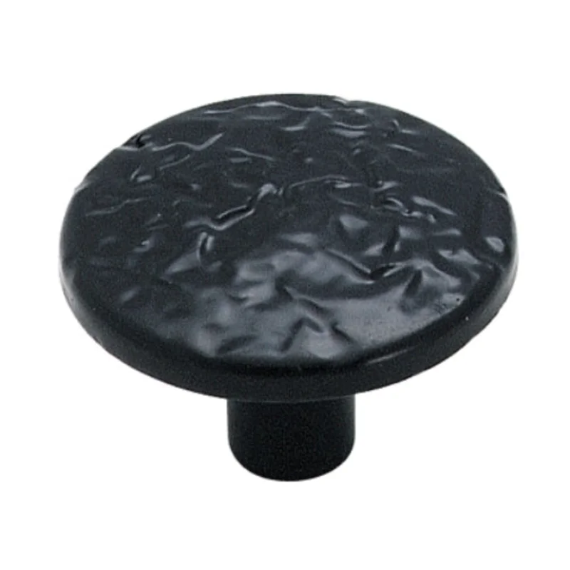 Amerock Allison Colonial Black Round 1 1/4" Cabinet Knob BP3403-CB