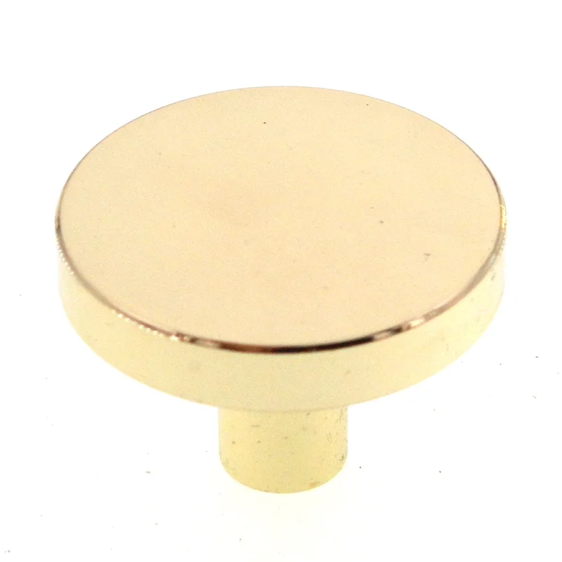 Amerock Allison Polished Brass 1 1/4" Round Cabinet Knob 945PB