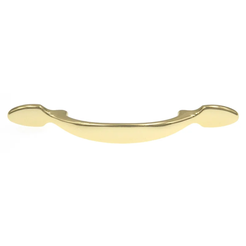 Amerock Allison Polished Brass 3"cc Arch Handle Pull 252PB