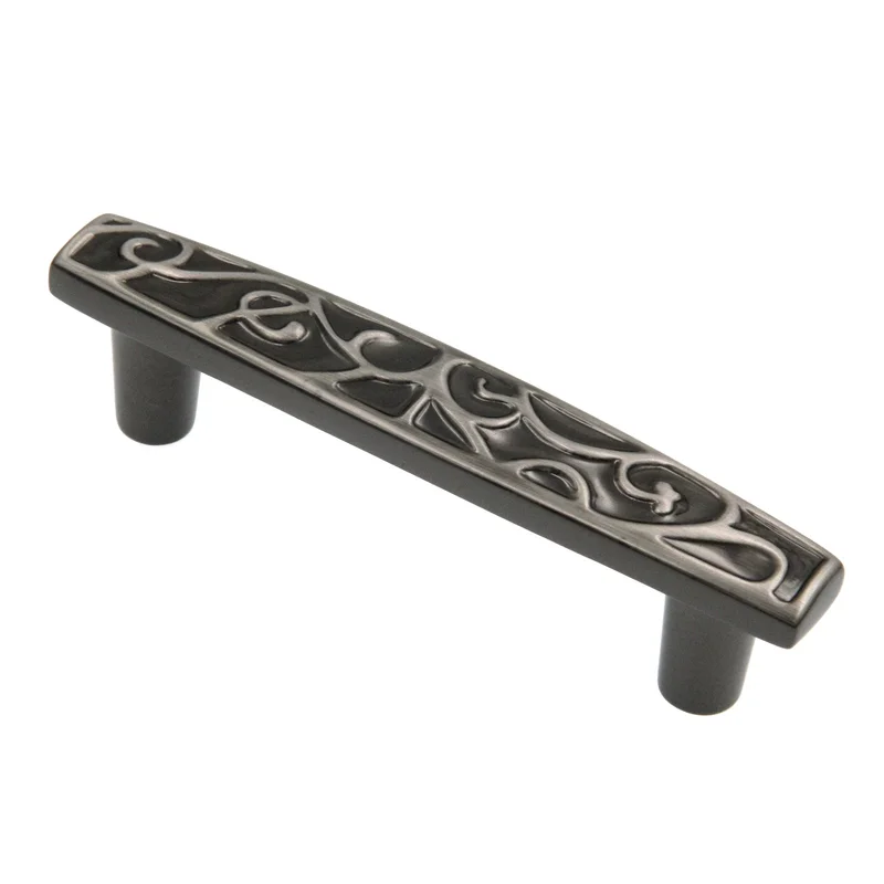 Amerock Ambrosia Pewter 3"cc Decorative Drawer Bar Pull BP4480PWT